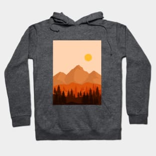 Sunset Mountains Hoodie